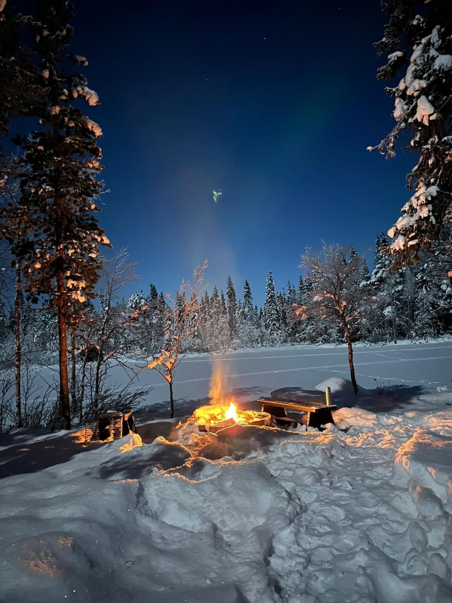 Camp Caroli Family House Villa Jukkasjärvi Eksteriør bilde